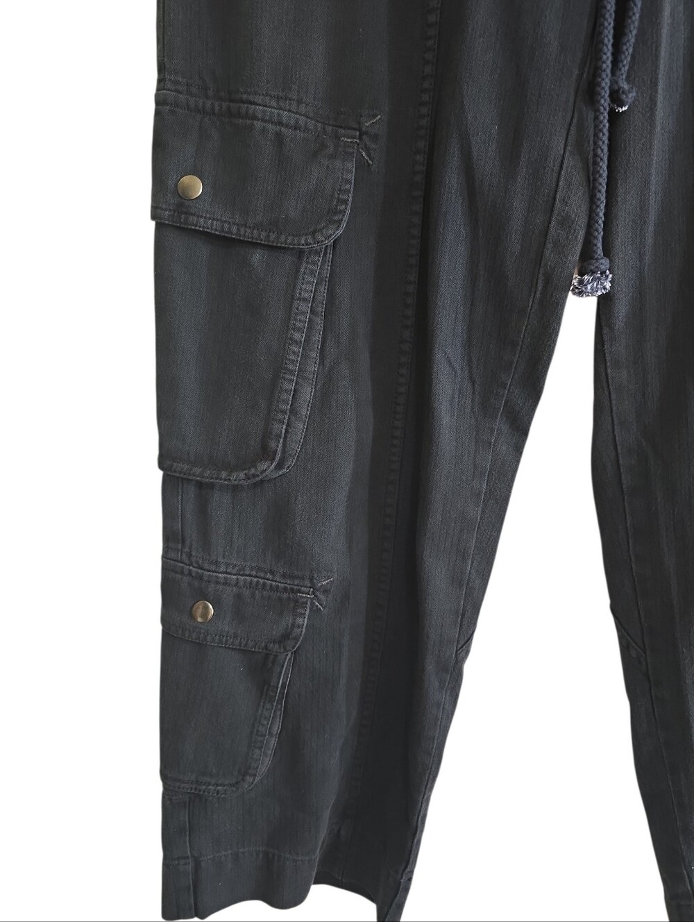 Free People Tahiti Cargo Pants Small Low-rise Slouchy Straight Utility - Picture 8 of 11